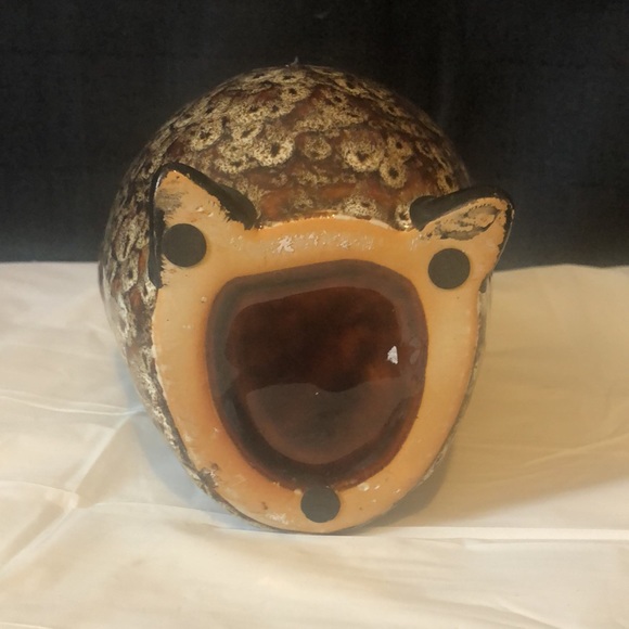 Owl pottery vase: 10” EUC, water tight - no chips no cracks - Picture 6 of 6